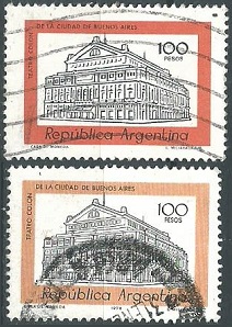 Argentina #1166 - 1167 1974