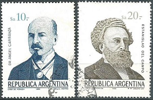 Argentina # 1457 y #1459  1983