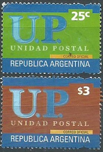 Argentina #2143F y #2143J 2001