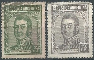 Argentina  #422 - 423  1934