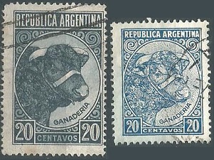Argentina #439A - 440 1936