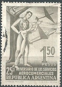 Argentina #645 1955