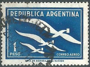 Argentina  #C70  1957