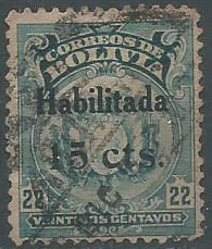 Bolivia #140 1924