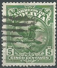 Bolivia #189 1928 "Condor"