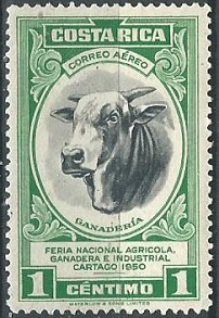 COSTA RICA #C197 1950 Nueva