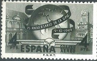 España #C126  1949