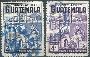 Guatemala   #C319 y #C321    1965