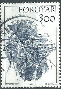Islas Feroe  #150  1986