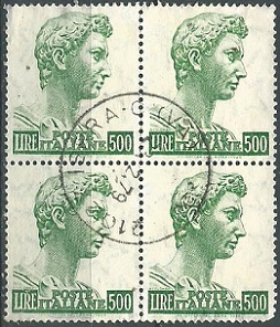 Italia #690  1957 Cuadro