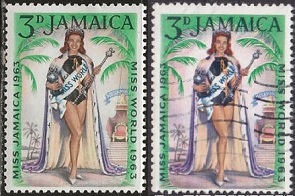 Jamaica #205 1964 Nueva y Usada
