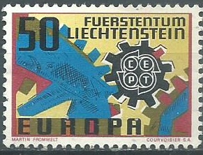 Liechtenstein #420   1967  Nueva
