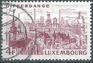 Luxemburgo #554   1974  «Siderurgia industria del hierro en Differdange»