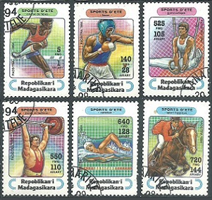 Madagascar #1264 - 1269   1995