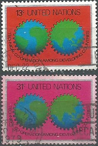 Naciones Unidas NY #302 - 303 1978 Serie completa Usadas