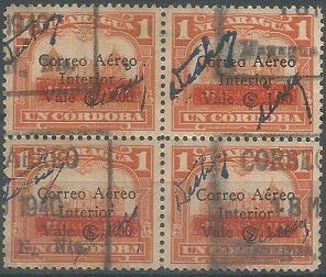 Nicaragua #C105  1933  Cuadro