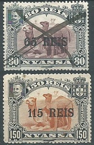 Nyassa  #44 - 45  1903
