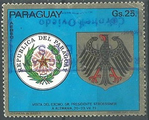 PARAGUAY #C362c  1973