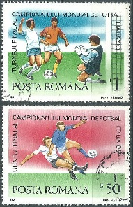 RUMANIA #3602 - 3603   1990