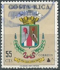 COSTA RICA #270 1969