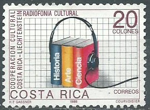 COSTA RICA #402 1988