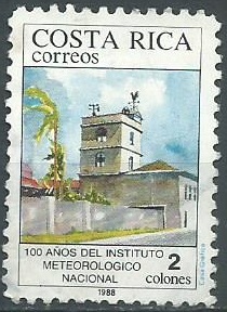 COSTA RICA  #409   1988
