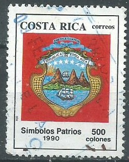COSTA RICA #429 1990
