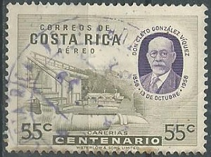 COSTA RICA  #C279  1959