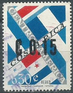 COSTA RICA  #C396  1964