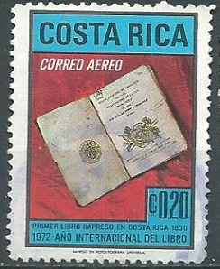 COSTA RICA #C545 1972