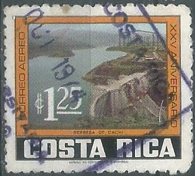 COSTA RICA  #C592  1974