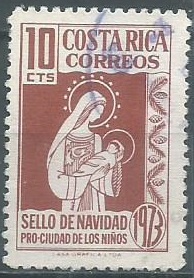 COSTA RICA  #RA58    1973