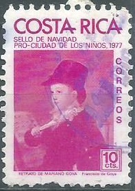 COSTA RICA  #RA76    1977