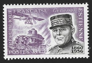 Francia #975 1960 Nueva "General Estienne"
