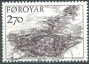 Islas Feroe  #149  1986