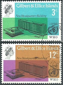 Islas Gilbert y Ellice #127 - 128   1966