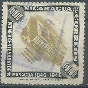 Nicaragua #704  1947