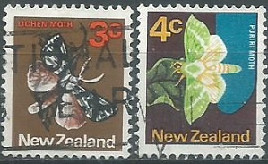Nueva Zelanda #442 - 443 1970