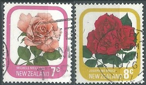 Nueva Zelanda #590 - 591 1976