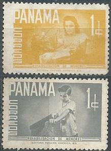 PANAMA #RA44 y #RA51 1961