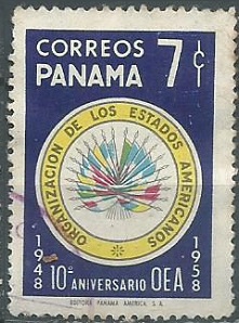 Panama #417   1958