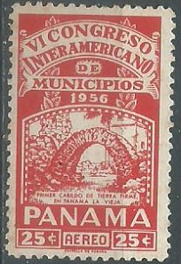 Panama #C181 1956 Nueva