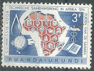 RUANDA URINDI #152  1960