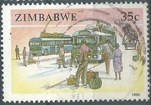 Zimbabue #627 1990