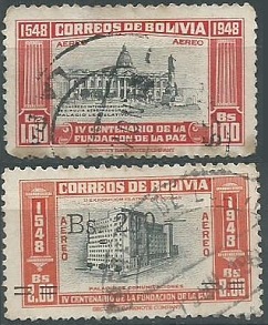 Bolivia #C144 - C145  1951