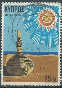 Chipre  #372  1971