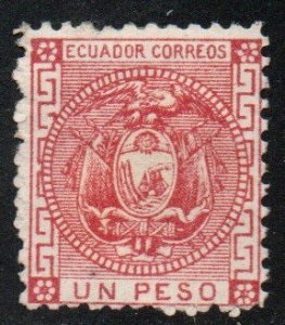 Ecuador #11  1872  Nueva (Hinged)