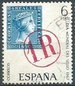 España #1470  1967