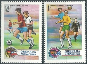 GRANADA GRANADINES #15 - 16 1974 Nueva NH