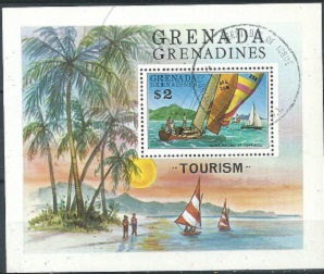 GRANADA GRANADINES #160  1976 Hoja Souvenir